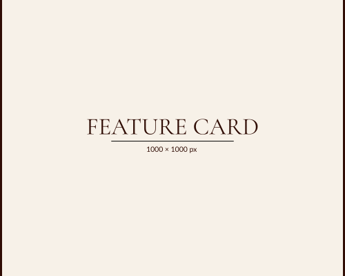 website placeholder feature card (1000 x 1000 px)